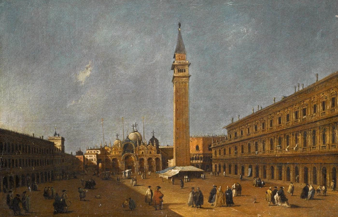 Veduta di Piazza San Marco, Guardando ad Est